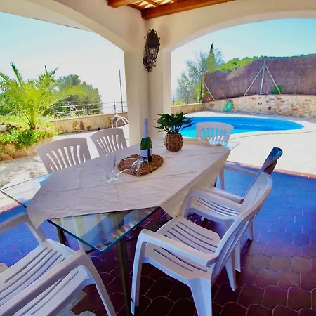 V&V Lloret- Villa Mediterrania, Preciosa Villa Con Panoramicas Vistas Mar En Zona Muy Tranquila Y Residencial Дом отдыха
